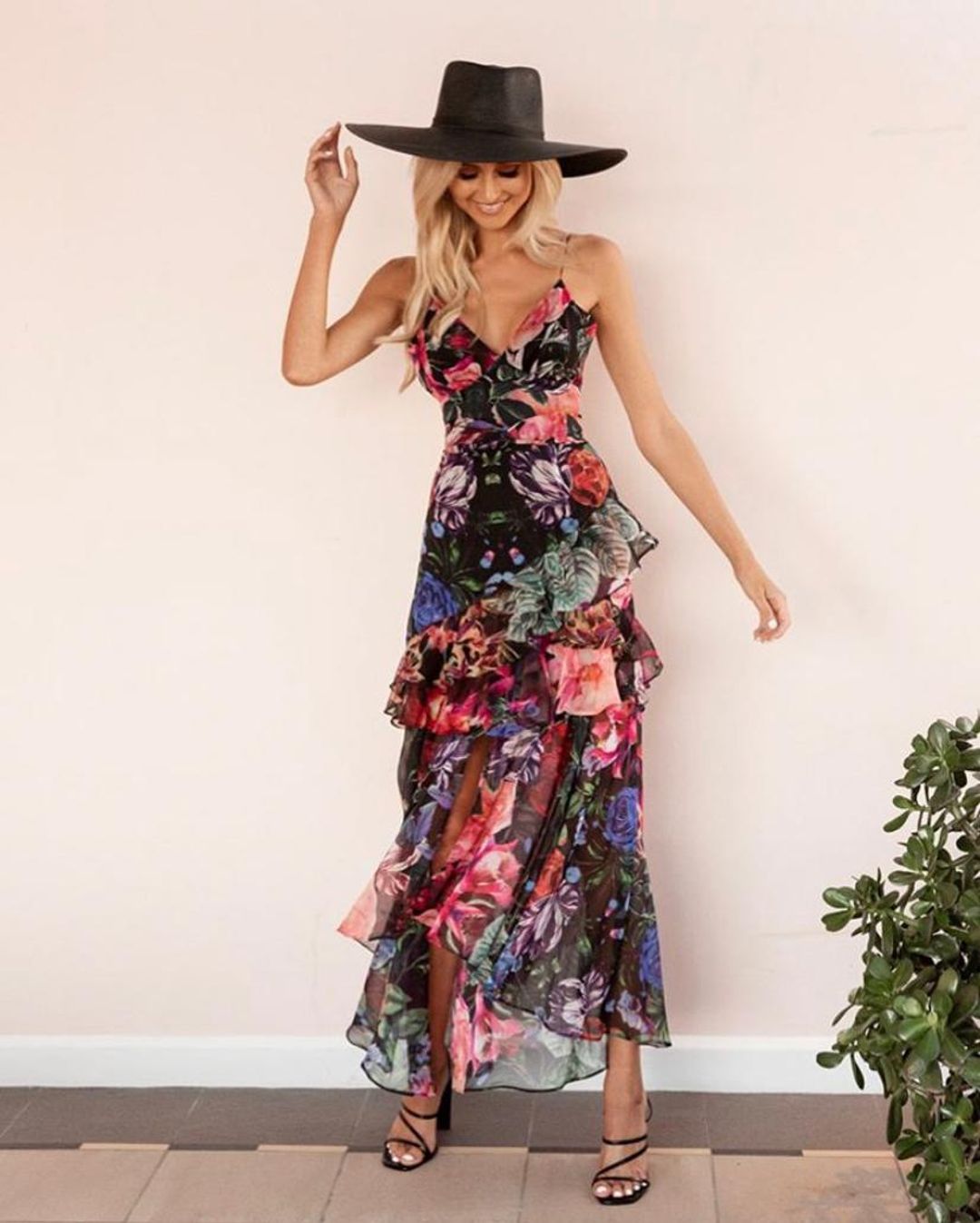 Sheike Jewel Floral Dress Size 6 for rent on The Volte - main image