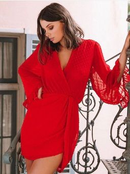Sheike Blaze Bobby Dress red size 6 for rent on The Volte - image 1