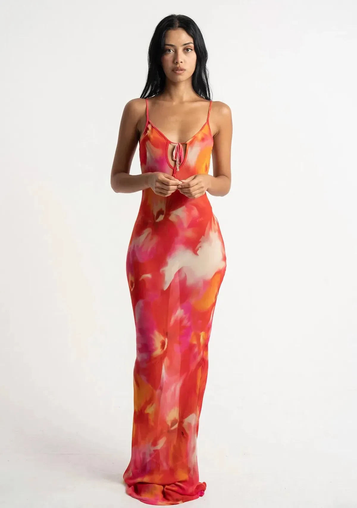 Isabelle Quinn Billie Midi Dress Pansie Size 10 - Image 1