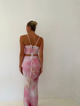 Hntr The Label Lillie Gown Pink Size 6 for rent on The Volte - image 2