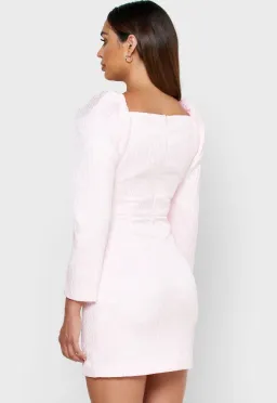 Elliatt Majestic Mini Dress Pink Size XL / Au 14 for rent on The Volte - image 3