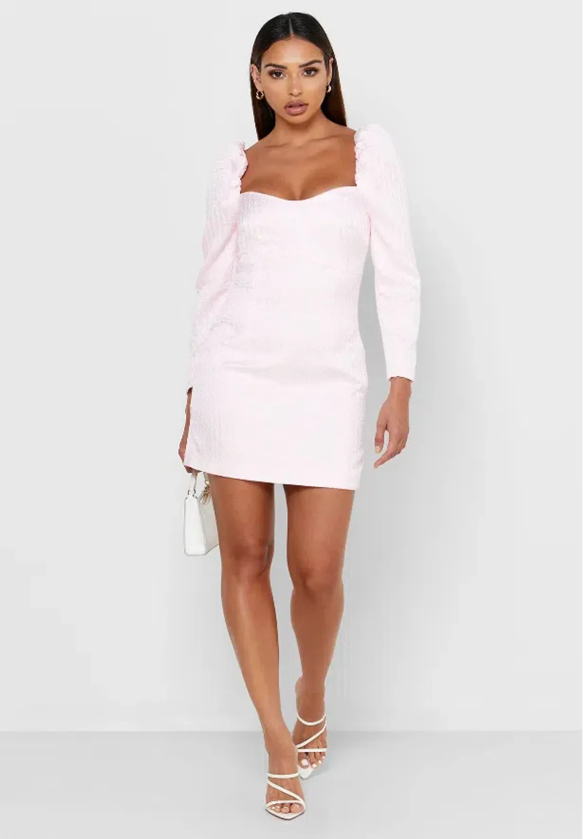 Elliatt Majestic Mini Dress Pink Size XL / Au 14 for rent on The Volte - main image