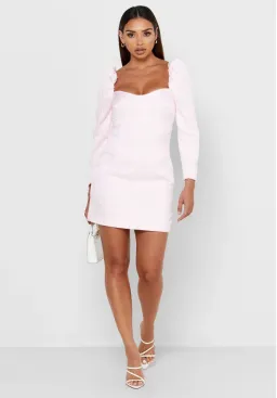 Elliatt Majestic Mini Dress Pink Size XL / Au 14 for rent on The Volte - image 1