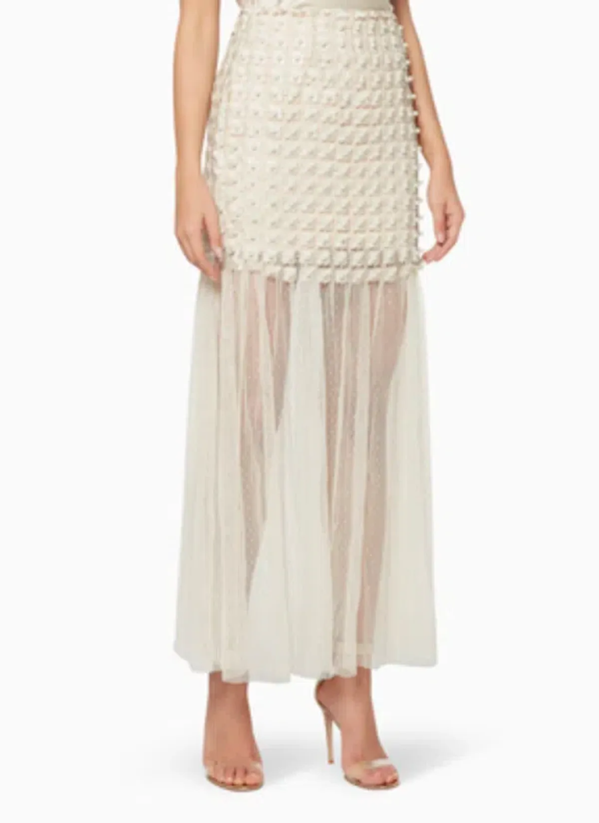 Elliatt Marilyn Skirt in Champagne Size 12 - Image 2