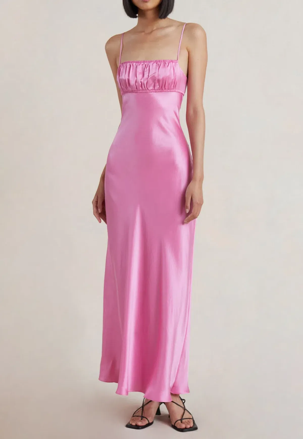 Bec & Bridge Amber Maxi Dress Candy Pink Size 8 - Image 1