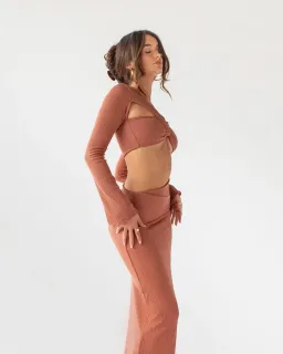 Arcina Ori Ciara Set Brown Size 8 for rent on The Volte - image 6