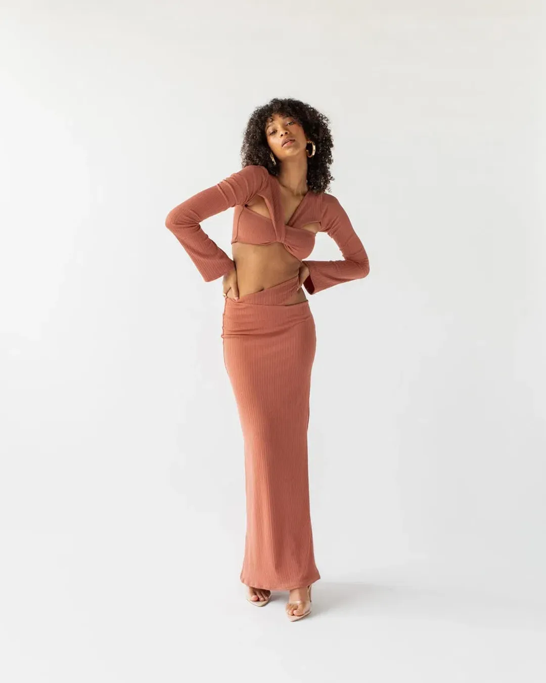 Arcina Ori Ciara Set Brown Size 8 for rent on The Volte - main image