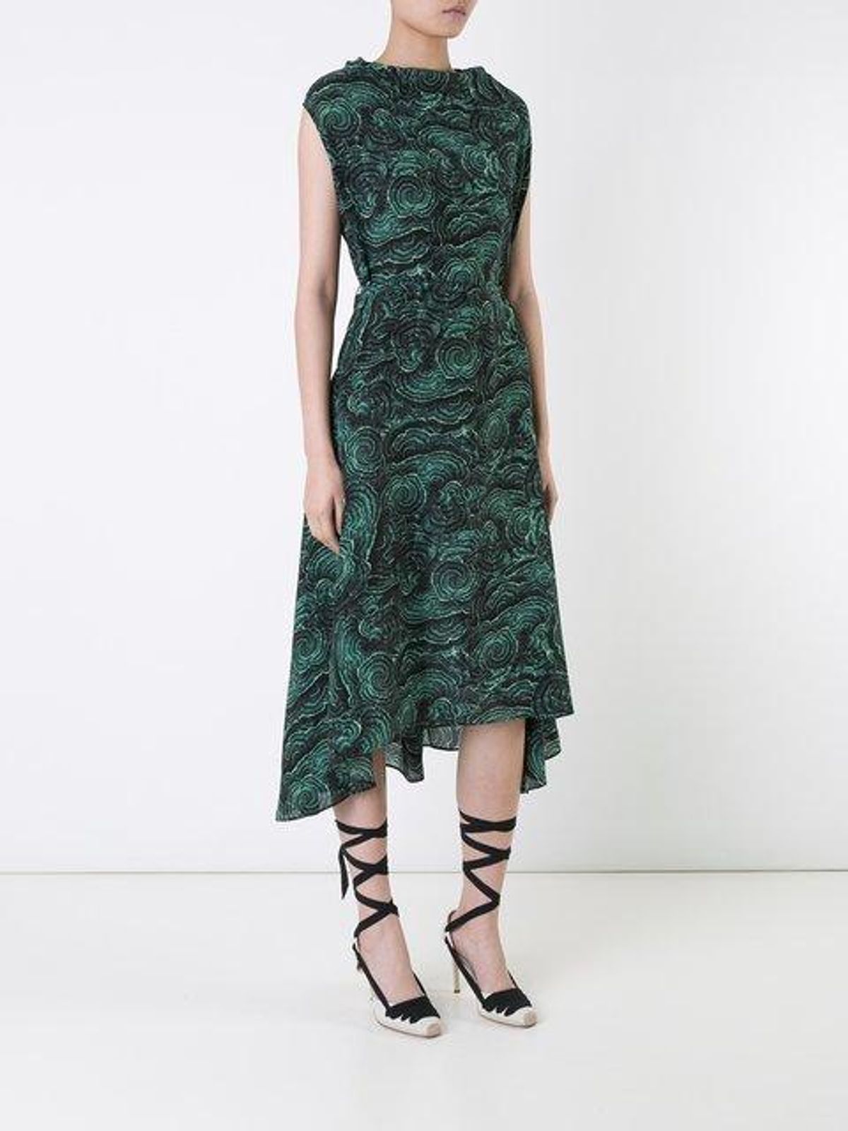 Scanlan Theodore Lagoon Print Dress - Image 1