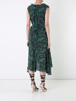 Scanlan Theodore Lagoon Print Dress for rent on The Volte - image 2