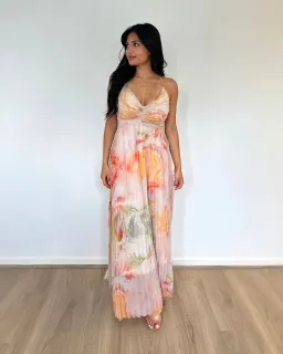 Ministry of Style The Label Sunrise Strap Dress Patterned Size 8 for rent on The Volte - image 4