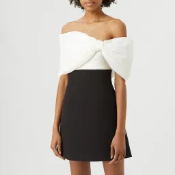 Rachel Gilbert Kace Mini Dress in Black/White Size3/AU12 for rent on The Volte - image 2