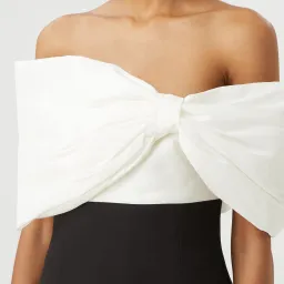Rachel Gilbert Kace Mini Dress in Black/White Size3/AU12 for rent on The Volte - image 4