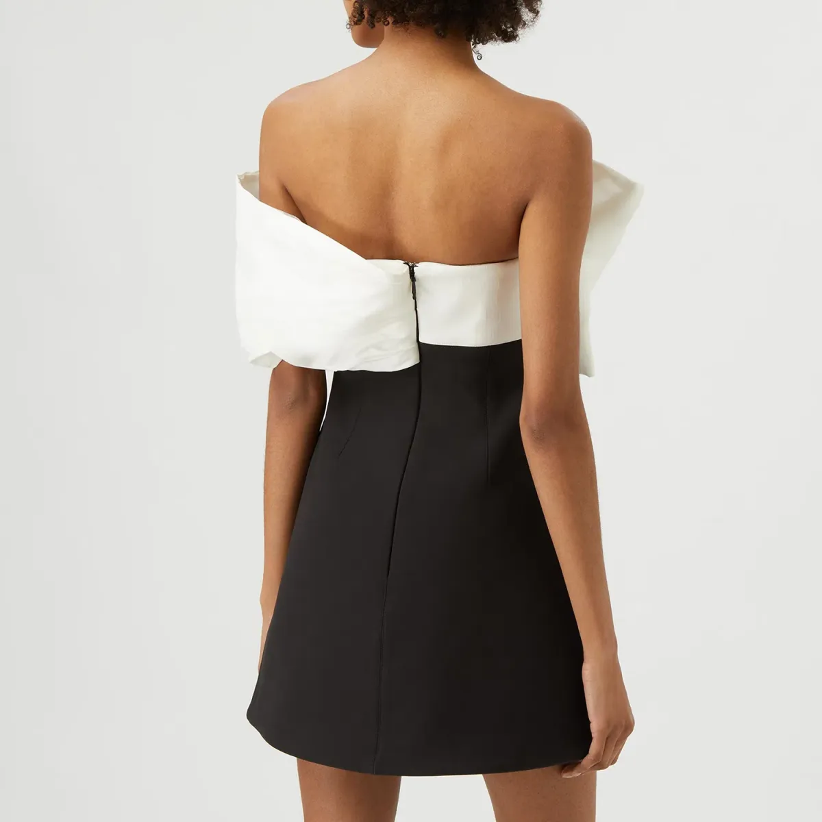 Rachel Gilbert Kace Mini Dress in Black/White Size3/AU12 - Image 3