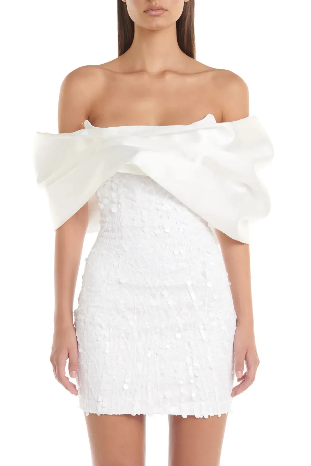 Eliya The Label Bianca Dress in White size S / AU 8 for rent on The Volte - main image