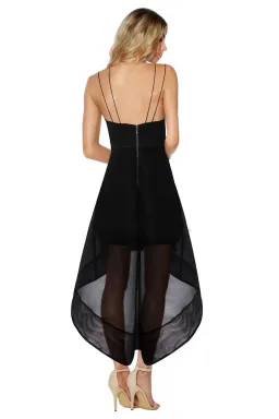 Sheike Frankie Hi Low Dress Black Size 8 for rent on The Volte - image 4