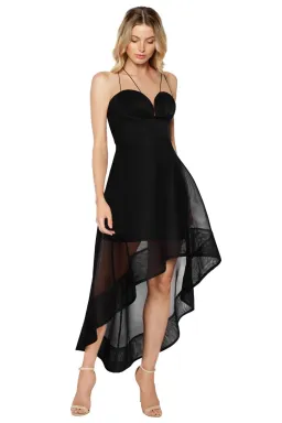 Sheike Frankie Hi Low Dress Black Size 8 for rent on The Volte - image 3