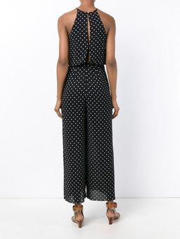 Zimmermann Mischief Polka Dot Jumpsuit Black Size 6 for rent on The Volte - image 6