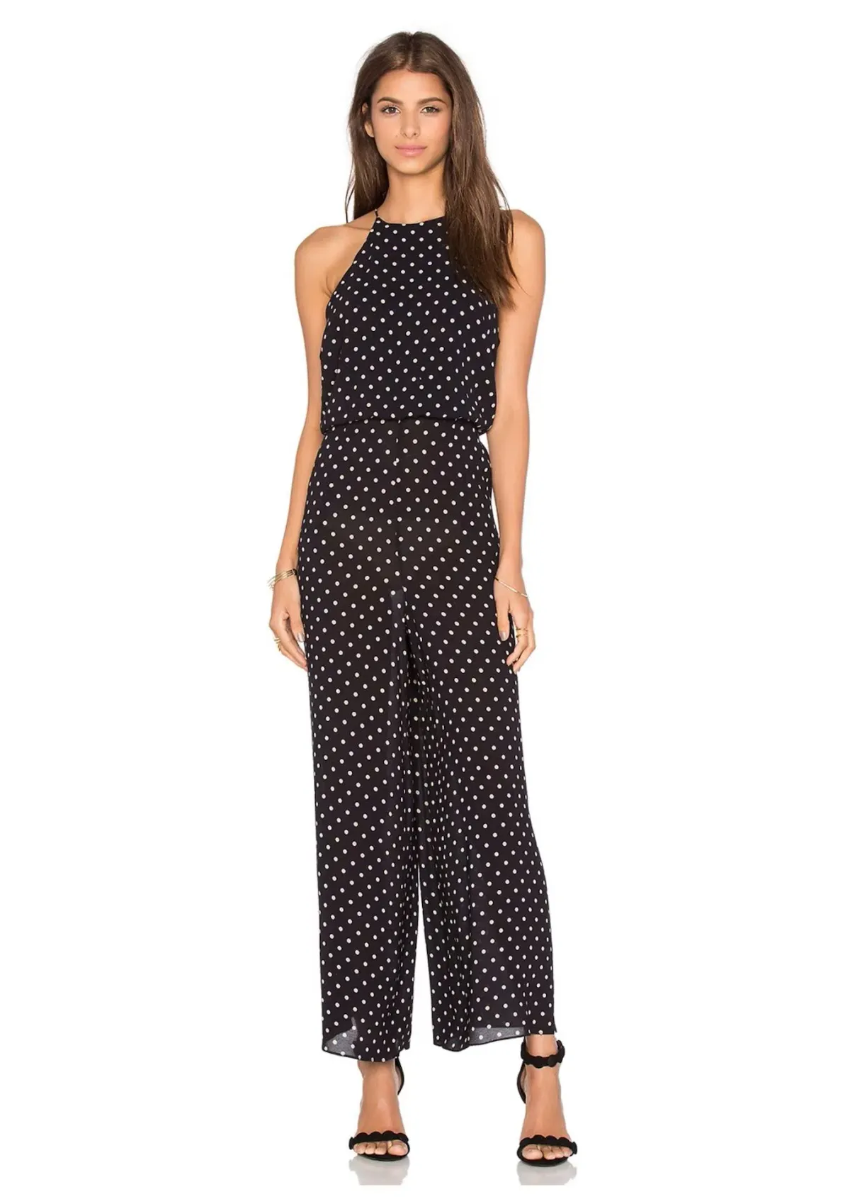 Zimmermann Mischief Polka Dot Jumpsuit Black Size 6 - Image 1