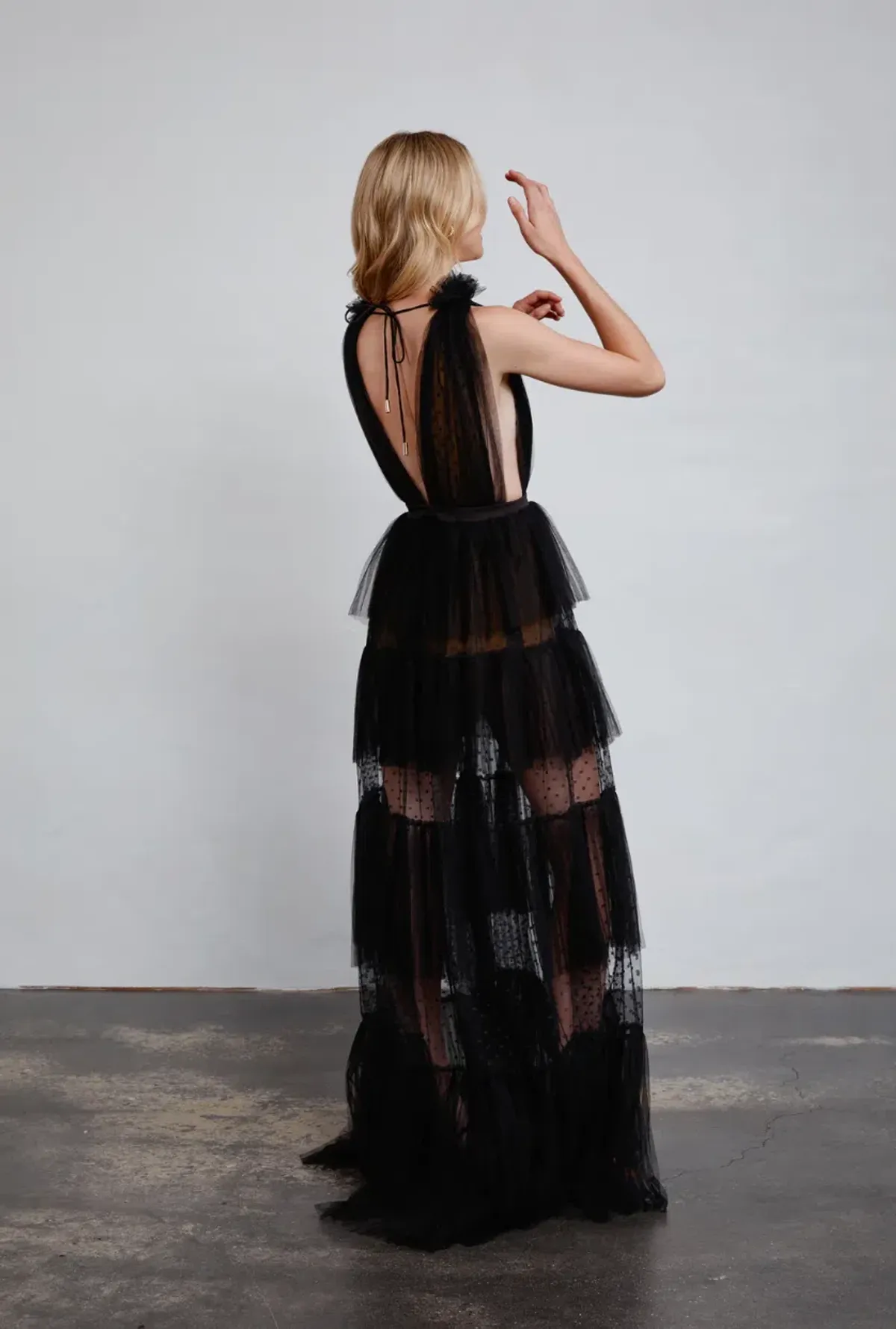 Lexi Zendaya Dress Black Size AU 6 - Image 3
