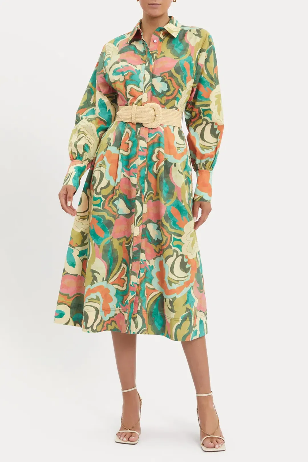 Rebecca Vallance Suspicious Minds Midi Multi Size AU 16 for rent on The Volte - main image