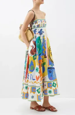 Alemais Soleil Sundress Multi Size AU 10 for rent on The Volte - image 2