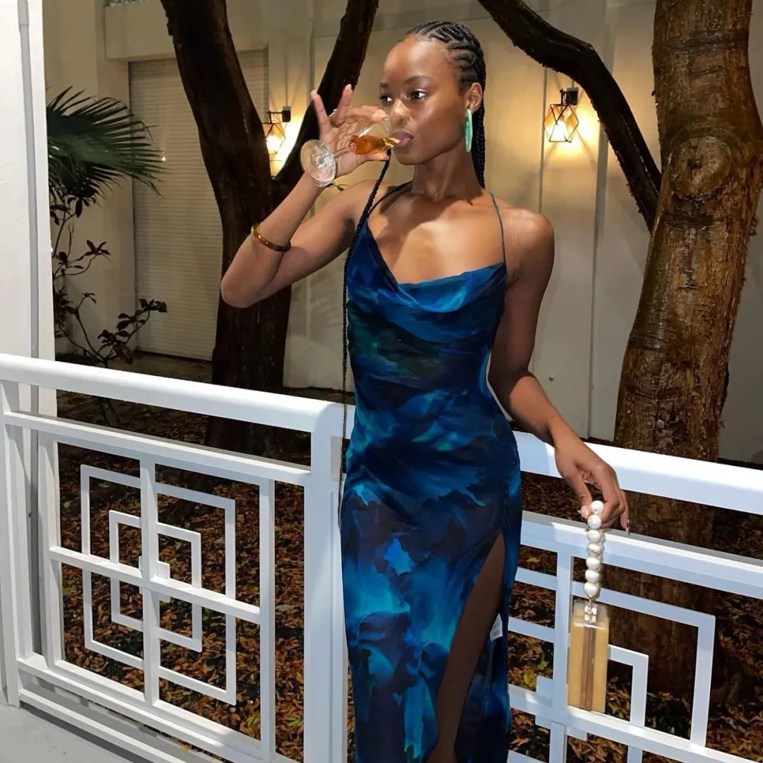 Rat & Boa Rafinha Dress Blue Size M / AU 10 for rent on The Volte - main image