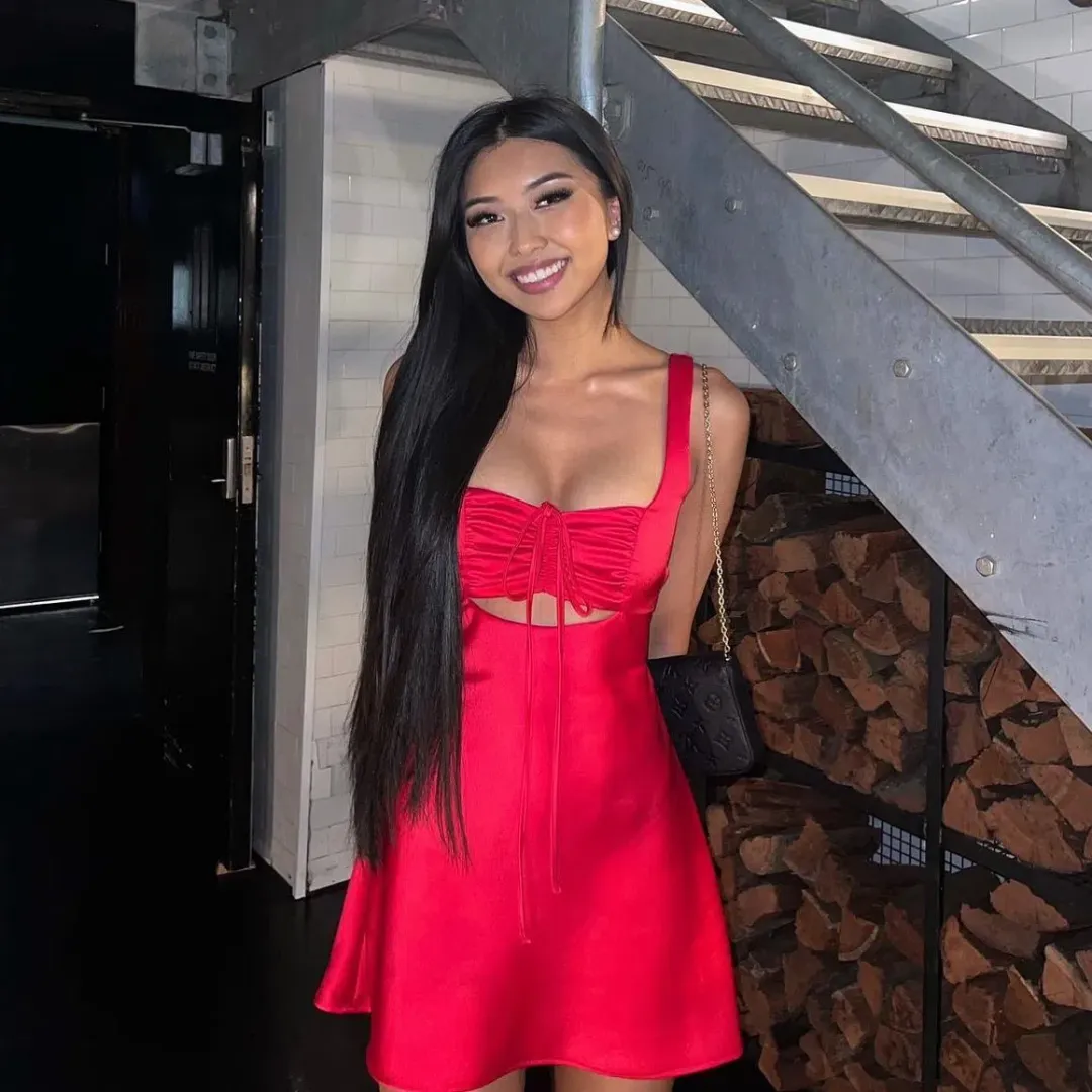 Arcina Ori Valentina Mini Dress Red Size S / AU 8 for rent on The Volte - main image