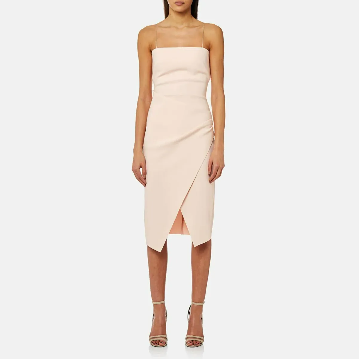 Bec & Bridge Auriele Dress in Blush Size AU 6 for rent on The Volte - main image