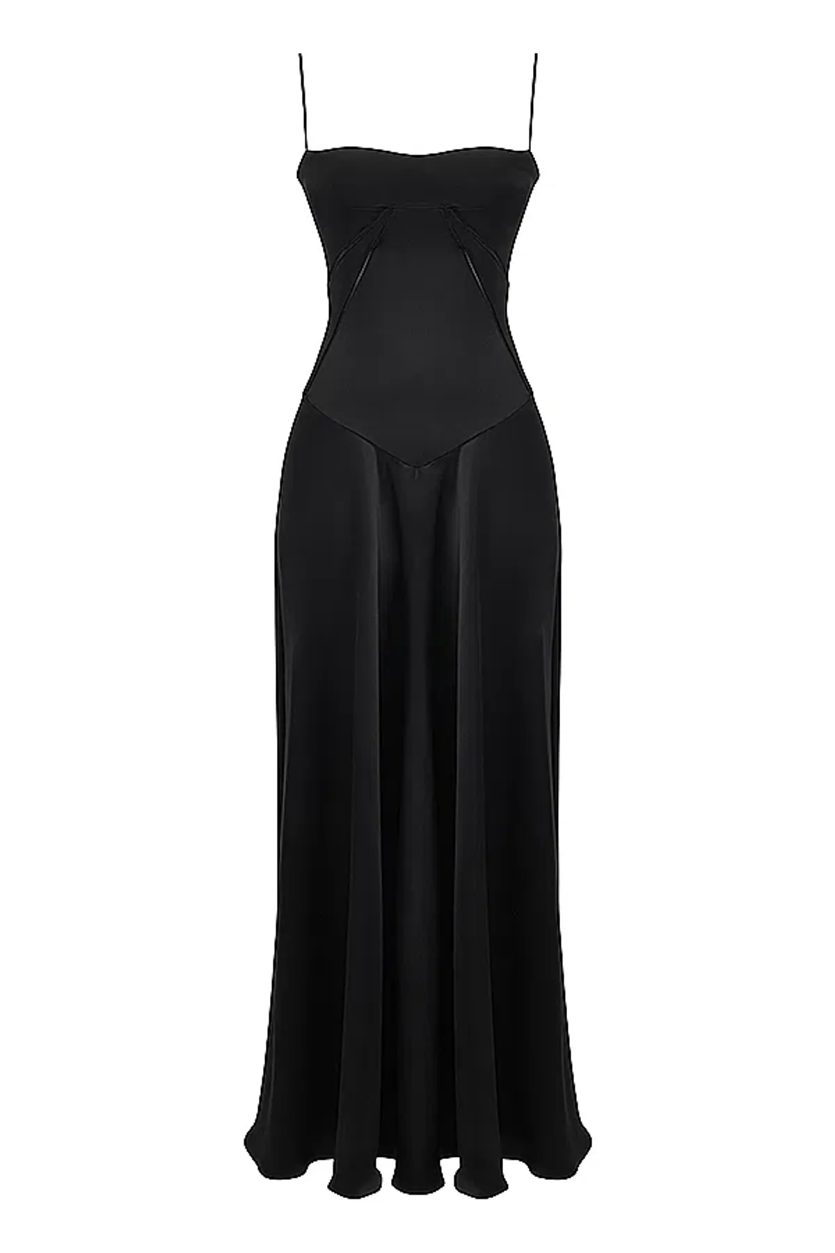 House of CB Anabella Lace Up Corset Maxi Dress in Black Size M / AU 10 - Image 6
