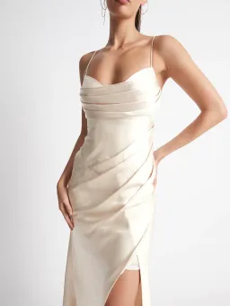 Sheike Bella Dress Neutral Size XS / AU 6 for rent on The Volte - image 2
