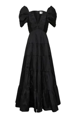 Aje Statuesque Tiered Gown Black Size 8 for rent on The Volte - image 5