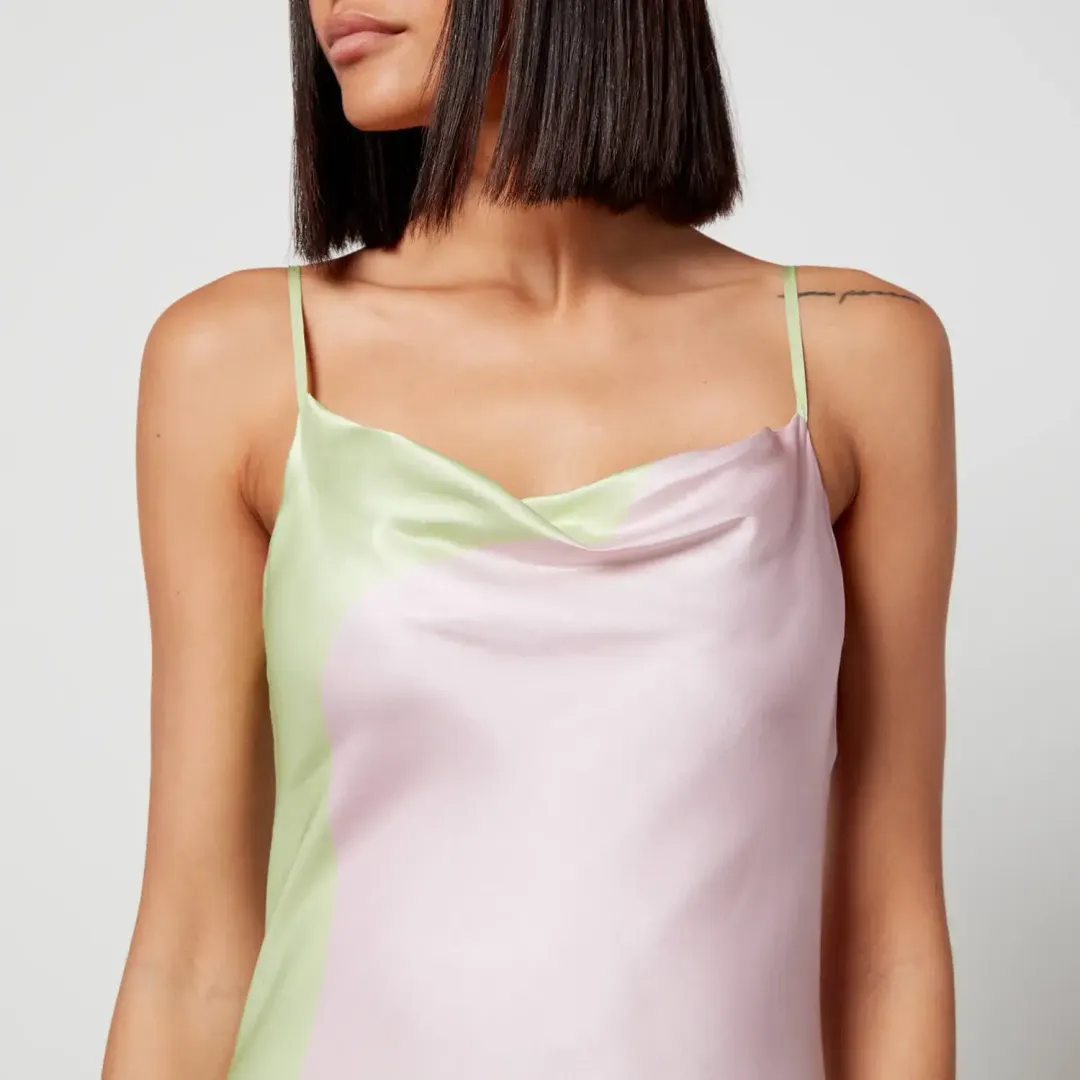 Olivia Rubin Aubrey Midi Dress Multi Size 12 for rent on The Volte - main image