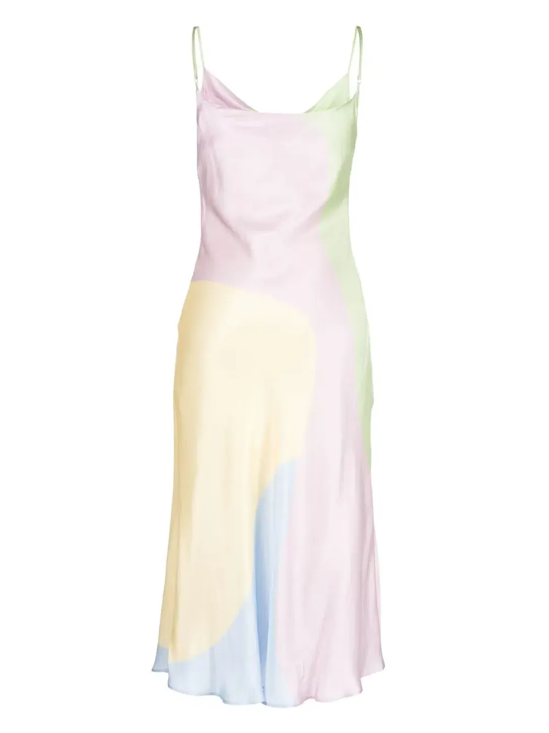 Olivia Rubin Aubrey Midi Dress Multi Size 12 for rent on The Volte - main image