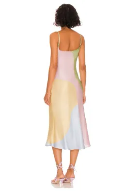 Olivia Rubin Aubrey Midi Dress Multi Size 12 for rent on The Volte - image 7