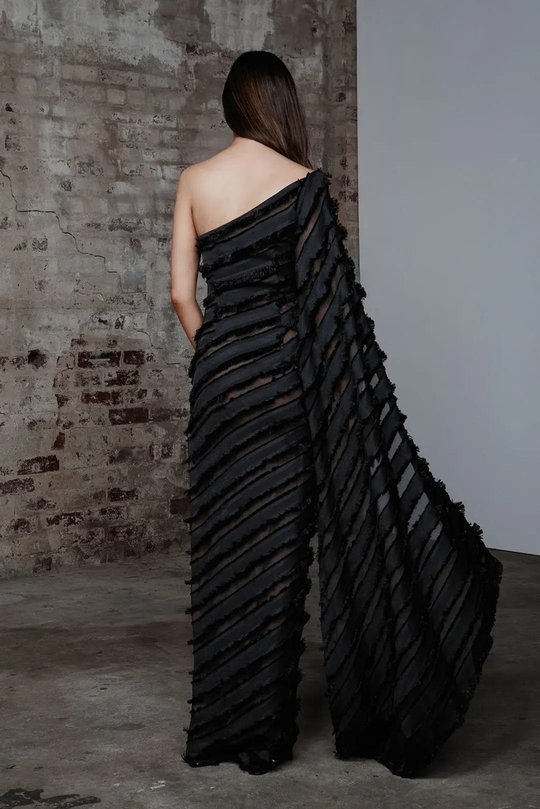 Lexi Bowery Gown Black Size 10 for rent on The Volte - main image