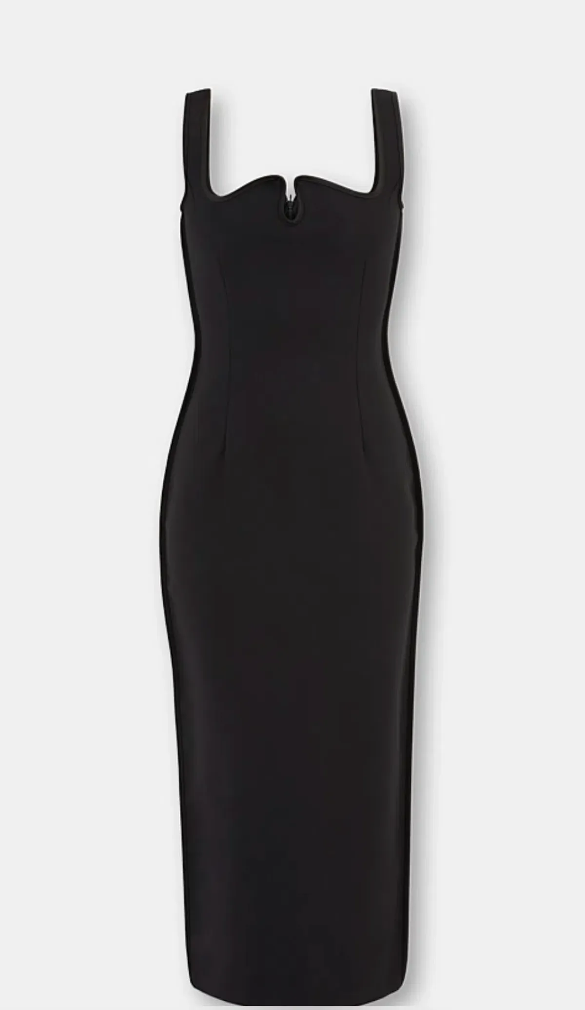 Paris Georgia Diamond Dress Black Size M/AU 10 - Image 5