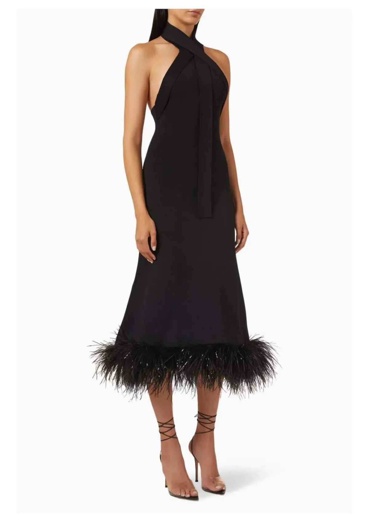 Rachel Gilbert Rita Dress Black Size XS / AU 6 for rent on The Volte - main image