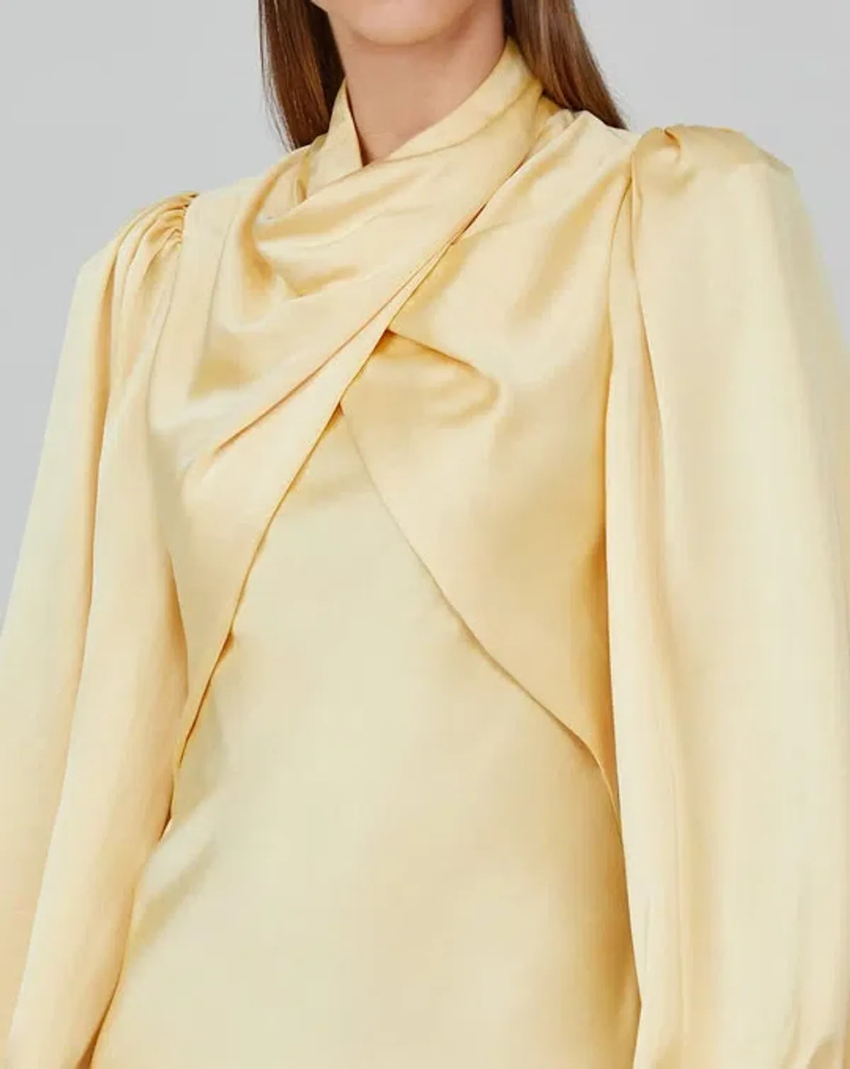 Acler The Lindhurst Dress in Lemon Size 6 - Image 2