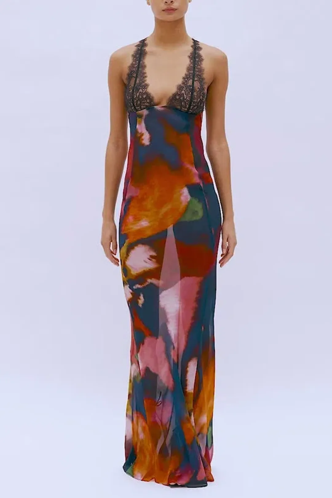 Rat & Boa Paola Floral Slip Dress Size XS / Au 6 for rent on The Volte - main image