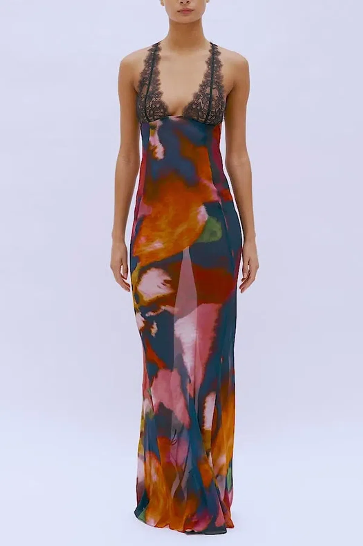 Rat & Boa Paola Floral Slip Dress Size XS / Au 6 - Image 2