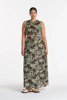 Sir the Label Constantine Cut Out Midi Dress Floral Size AU 8 / US 1 for rent on The Volte - image 4