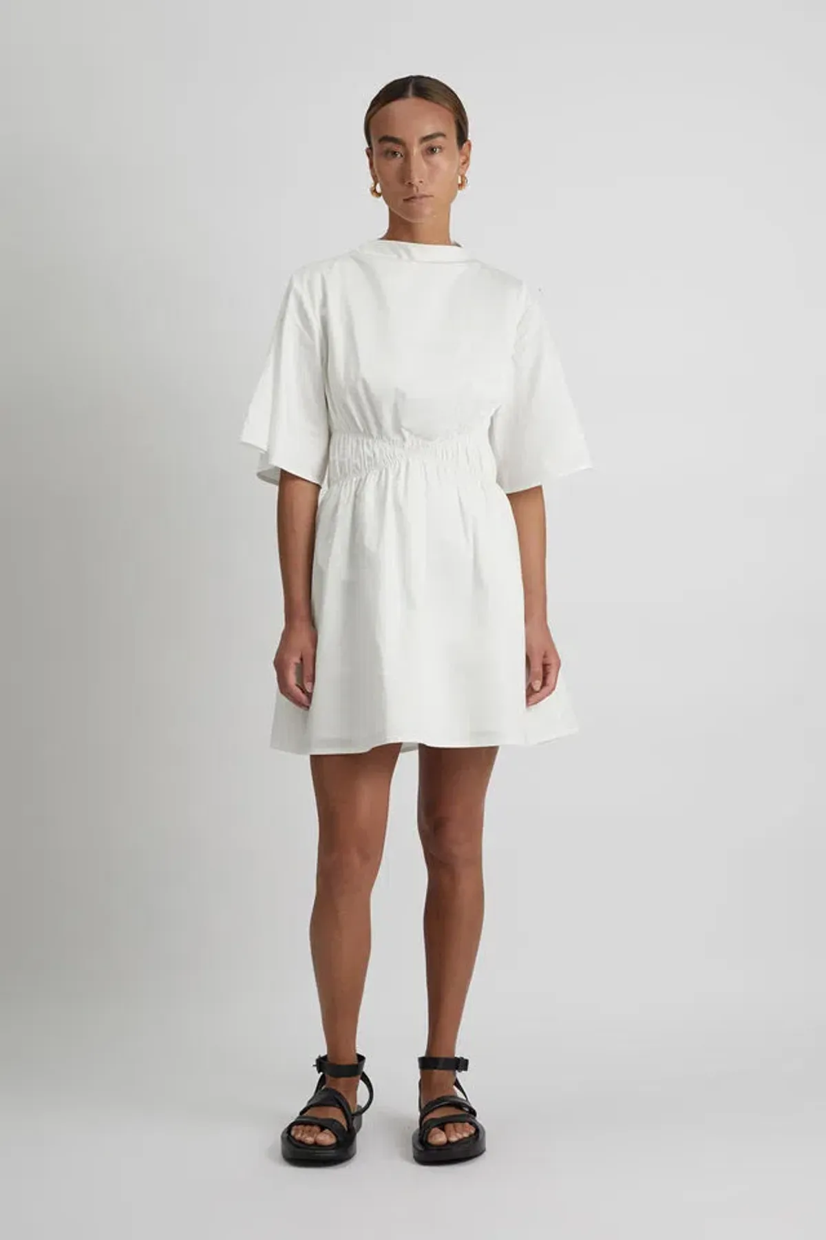 Camilla and Marc Coppola Mini Dress White Size 6 - Image 1