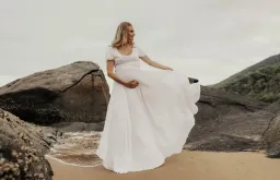 Coven & Co Halo Gown White Size XS (AU 6) for rent on The Volte - image 2