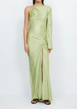 Bec & Bridge Kai Asym Maxi Dress in Pear Size 8 / S for rent on The Volte - image 1