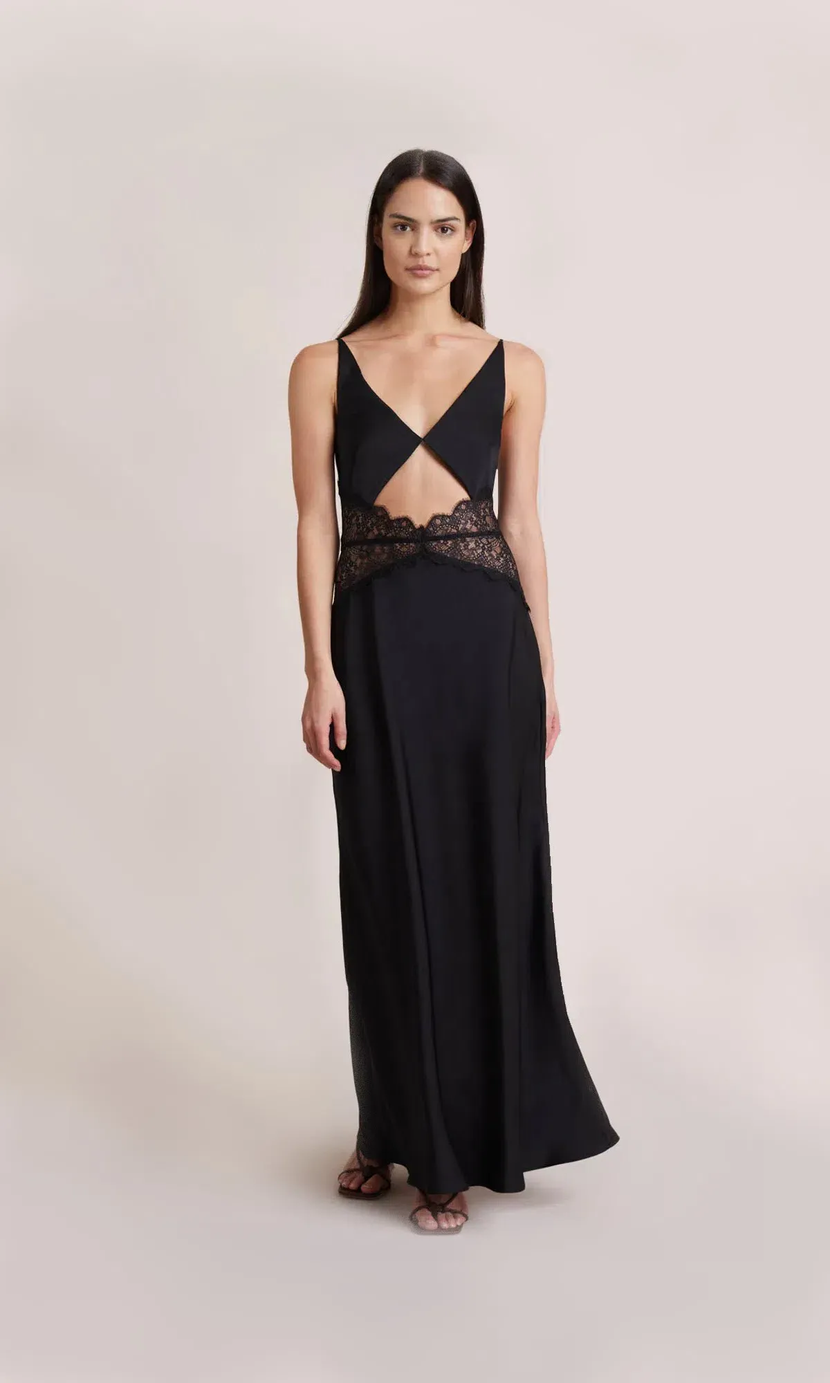 Bec and Bridge Camille Maxi Dress Black Size 14 - Image 1