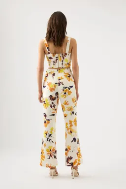 Aje Impressionist Flared Pant Multi Size AU 10 for rent on The Volte - image 2