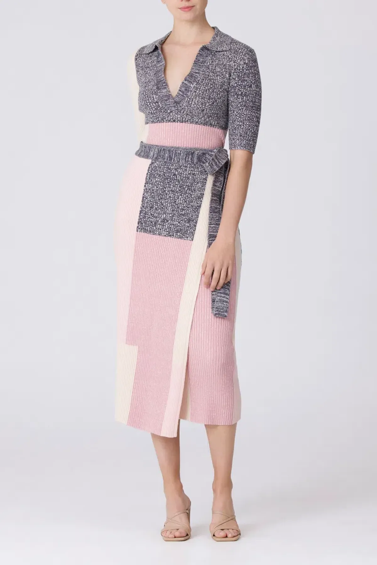 Keepsake Klara Knit Skirt and Top Set Patchwork Size 10 - Image 7