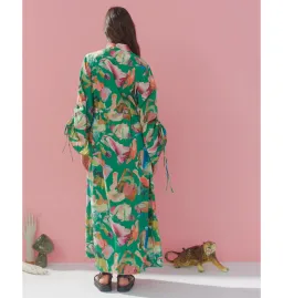 Alemais Arlo Shirtdress Green Size M / AU 10 for rent on The Volte - image 3