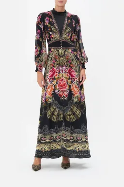 Camilla Button Dress With Shaped Waistband Dance With Duende Size XL / Au 16 for rent on The Volte - image 5