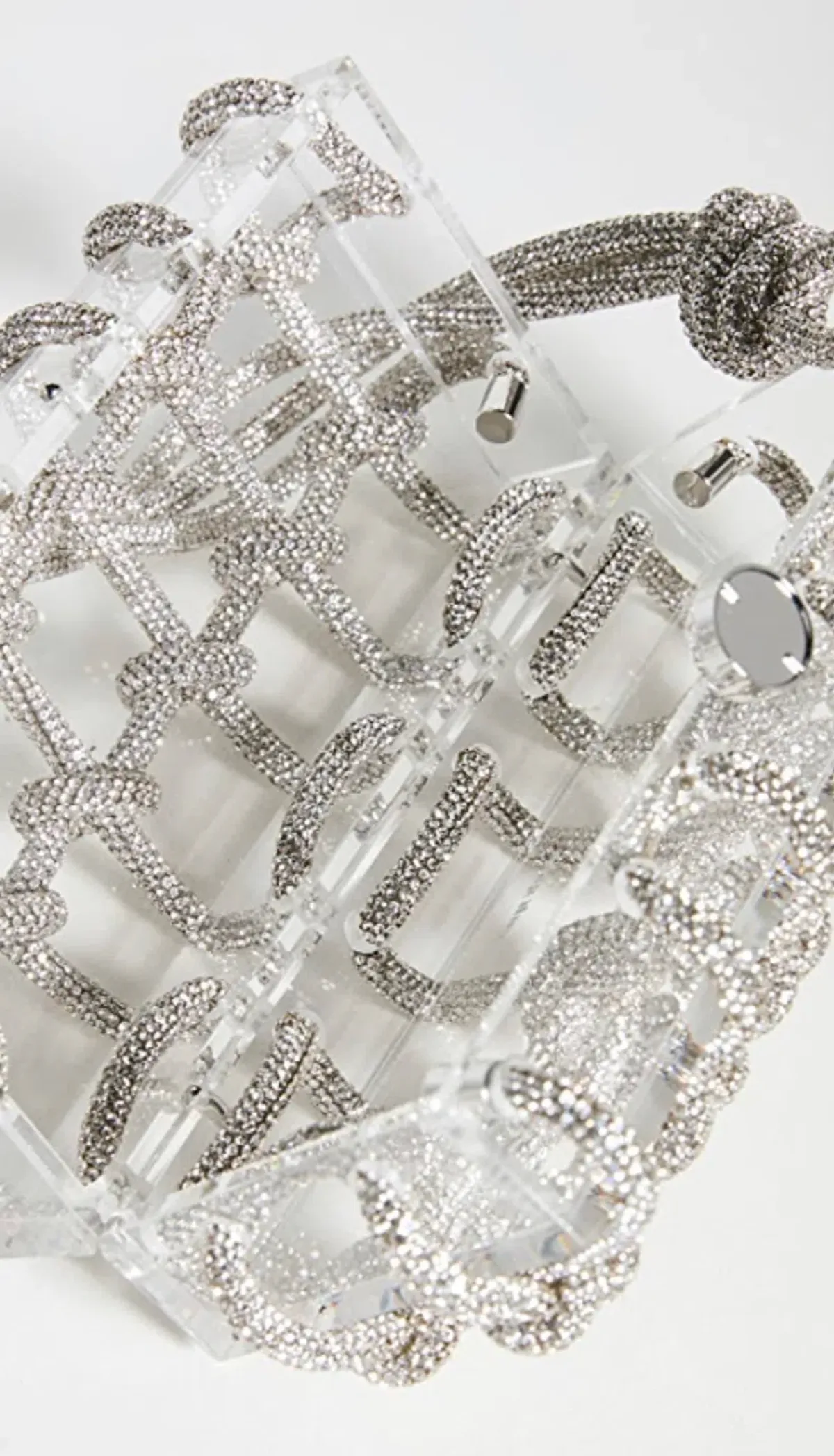 Cult Gaia Bess Shoulder Bag Silver - Image 4